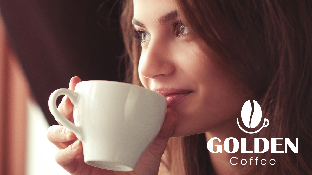 Thiết kế logo thương hiệu Golden Coffee