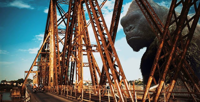 bộ ảnh chế King Kong 1