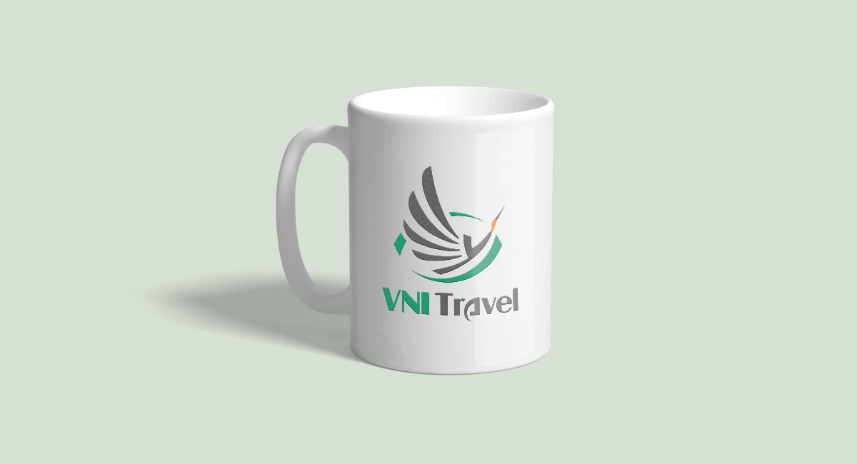 Thiết kế logo thương hiệu du lịch VNI Travel