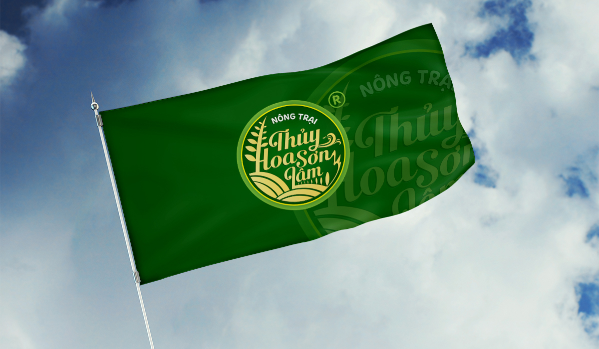 Thiết kế logo thương hiệu Nông trại Thủy Hoa Sơn Lâm